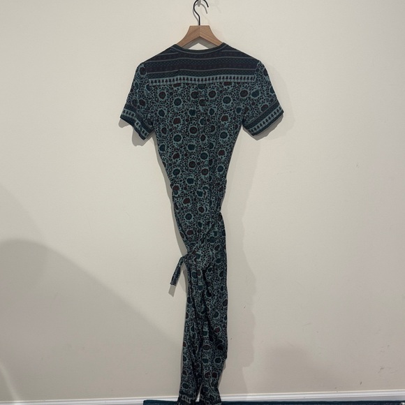 • Sézane • Women’s Elise Jumpsuit in the Floral Mix pattern Blue / Red 36 / Sm - Picture 5 of 5